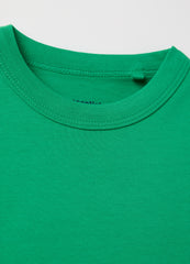 Ovs Solid Colour T-Shirt In Organic Cotton