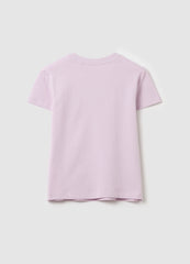 Ovs Cotton T-Shirt With ''Gorgeous'' Print