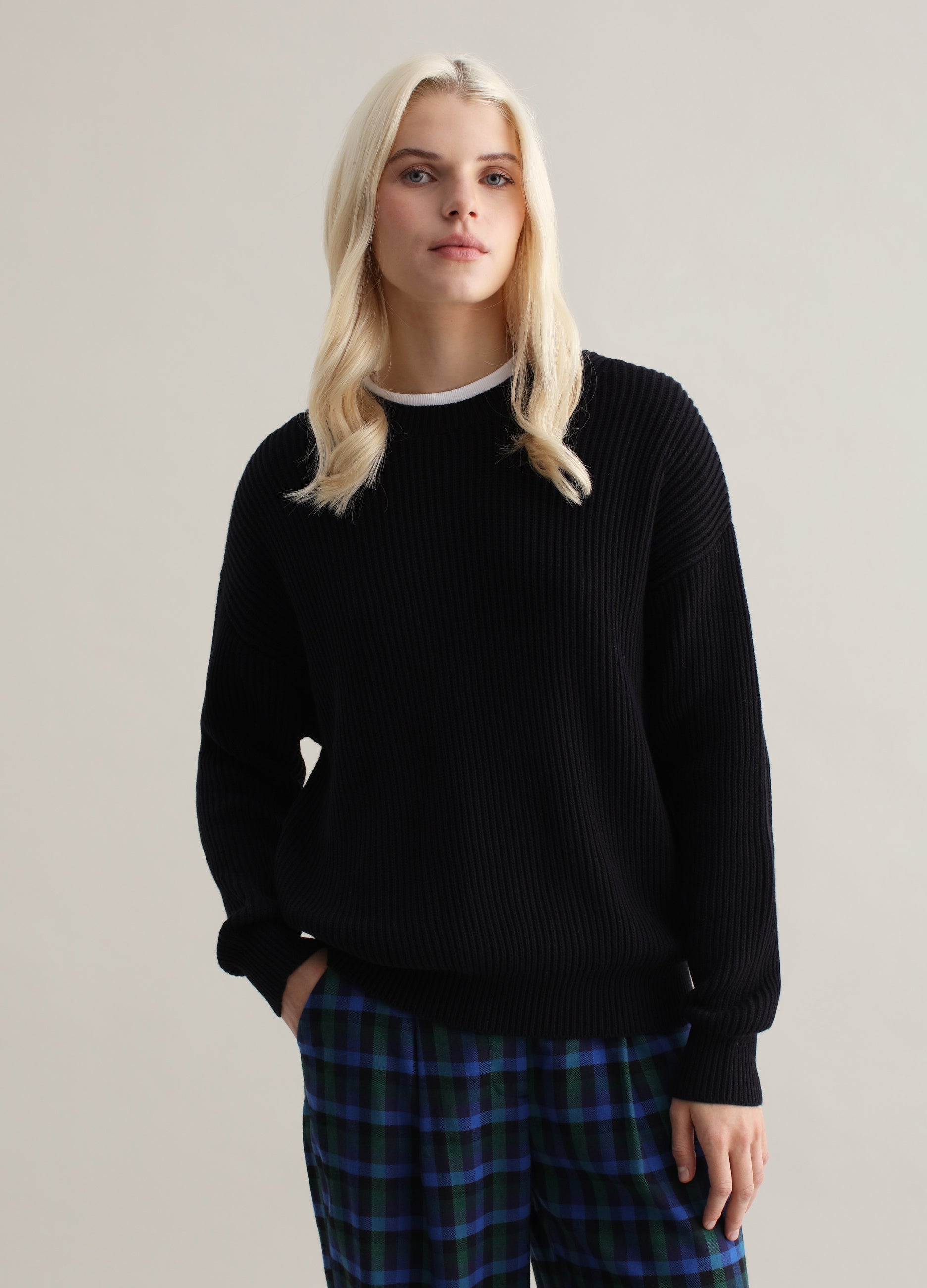 Ribbed Pullover