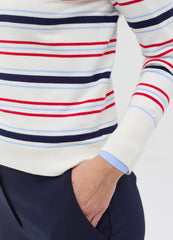 Ovs Long-Sleeved Top With Striped Pattern