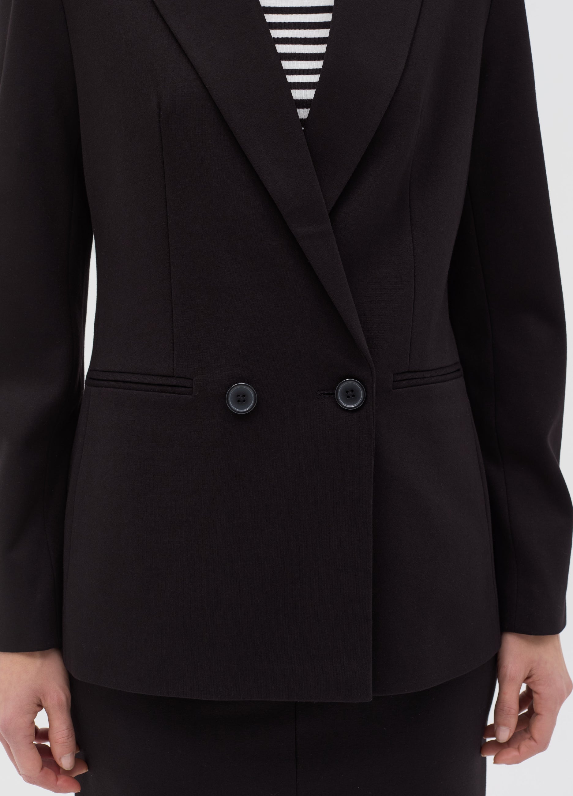 Ovs Double-Breasted Stretch Blazer