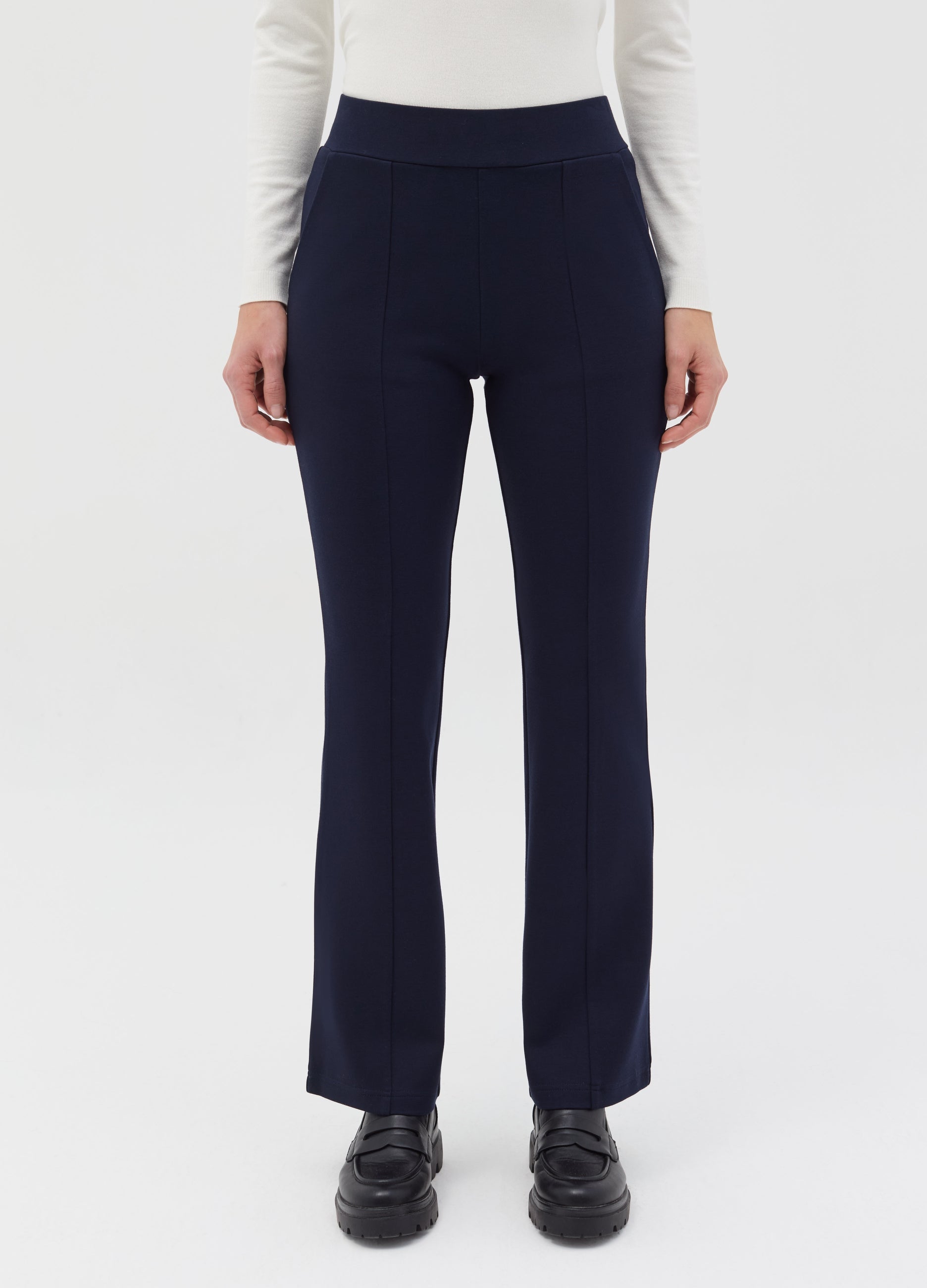 Ovs Milano-Stitch Leggings With Raised Seams