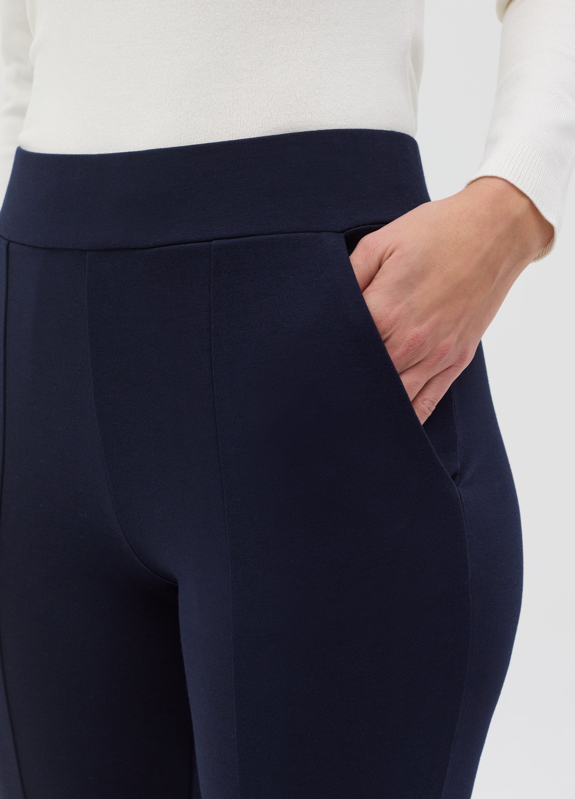 Ovs Milano-Stitch Leggings With Raised Seams