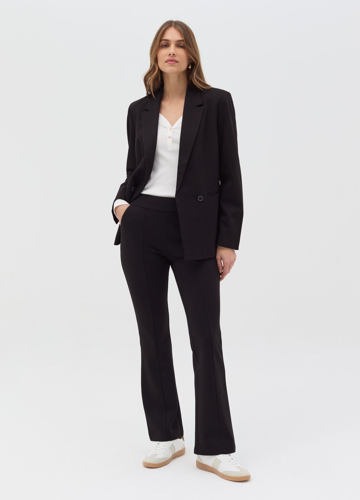 Ovs Milano-Stitch Leggings With Raised Seams