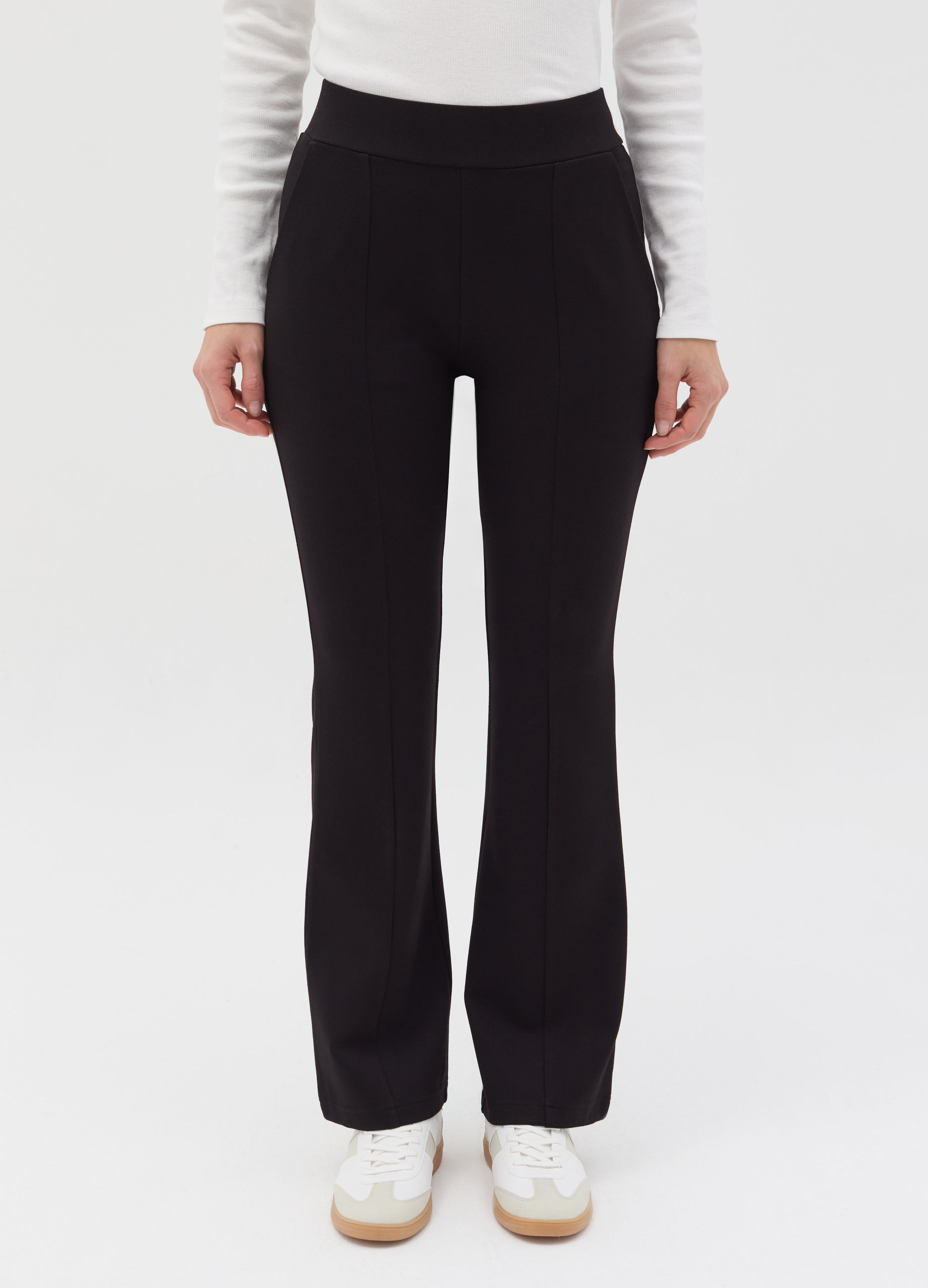 Ovs Milano-Stitch Leggings With Raised Seams