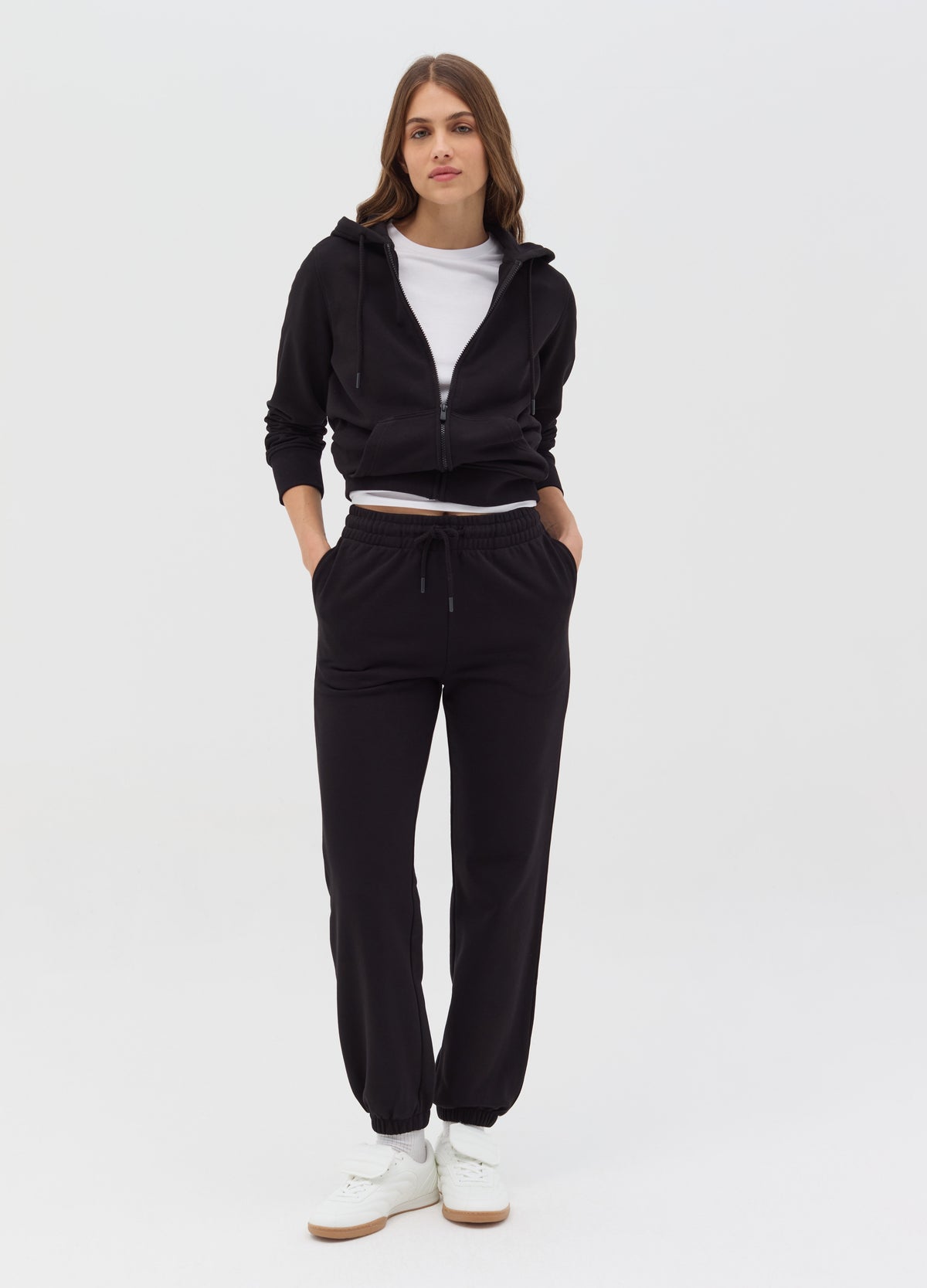 Ovs Essential Full-Zip Sweatshirt With Hood