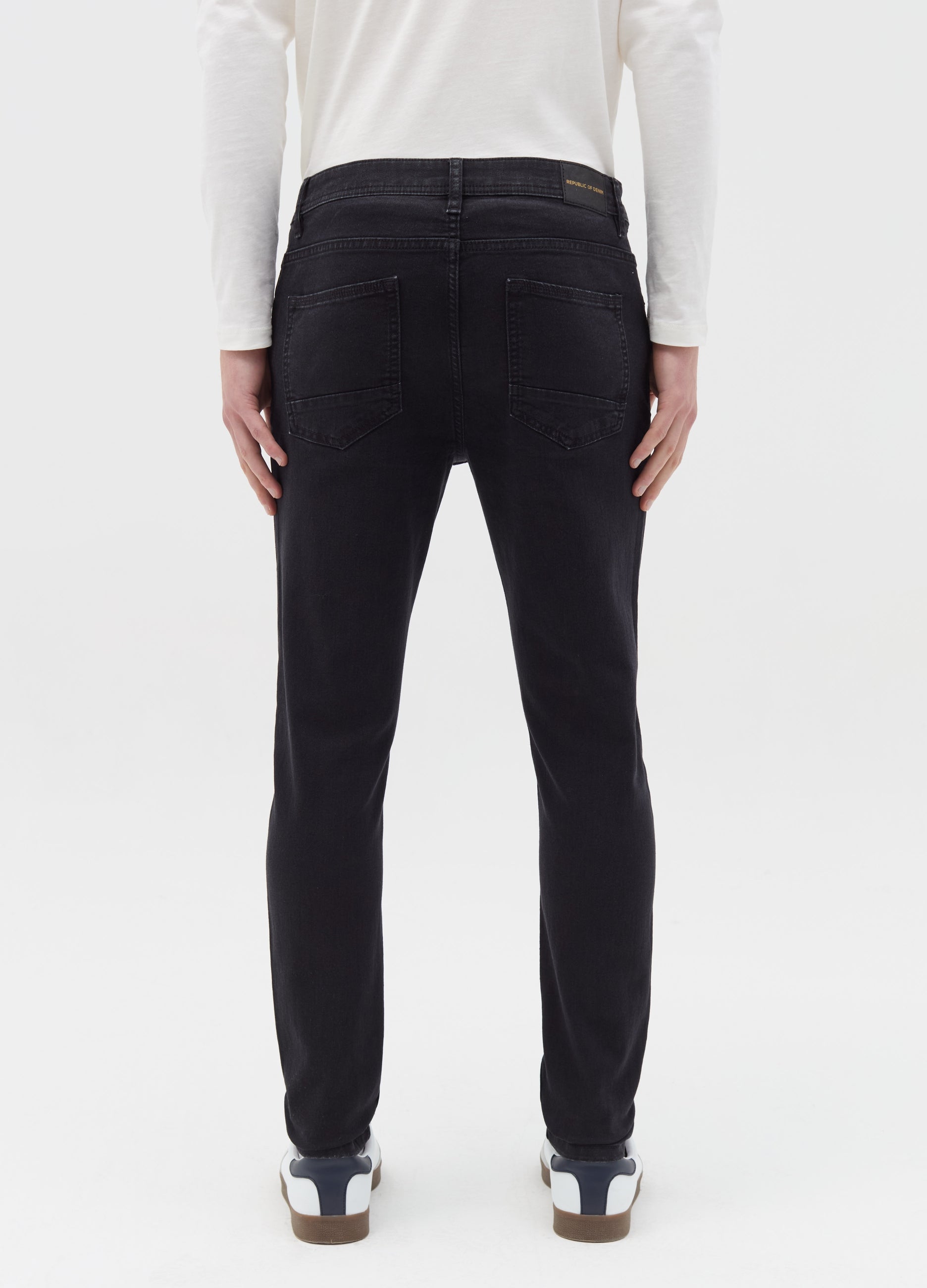 Ovs Super-Skinny-Fit Jeans With Fading