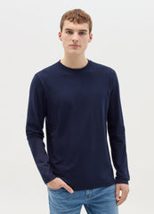 Ovs Long-Sleeved T-Shirt In Stretch Cotton