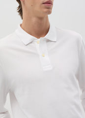 Ovs Long-Sleeved Polo Shirt In Organic Cotton
