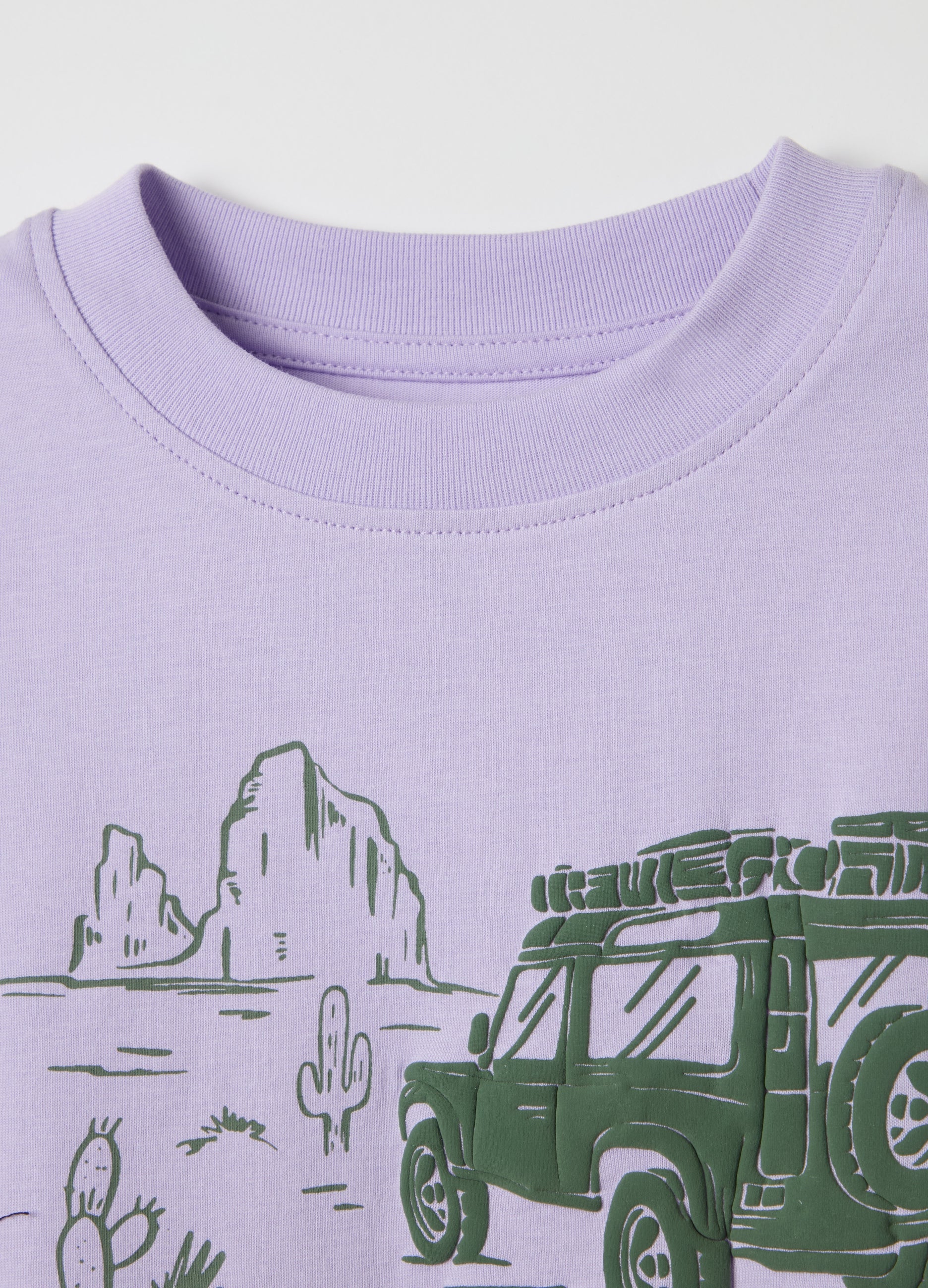 Cotton T-Shirt With Print