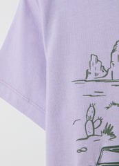 Cotton T-Shirt With Print