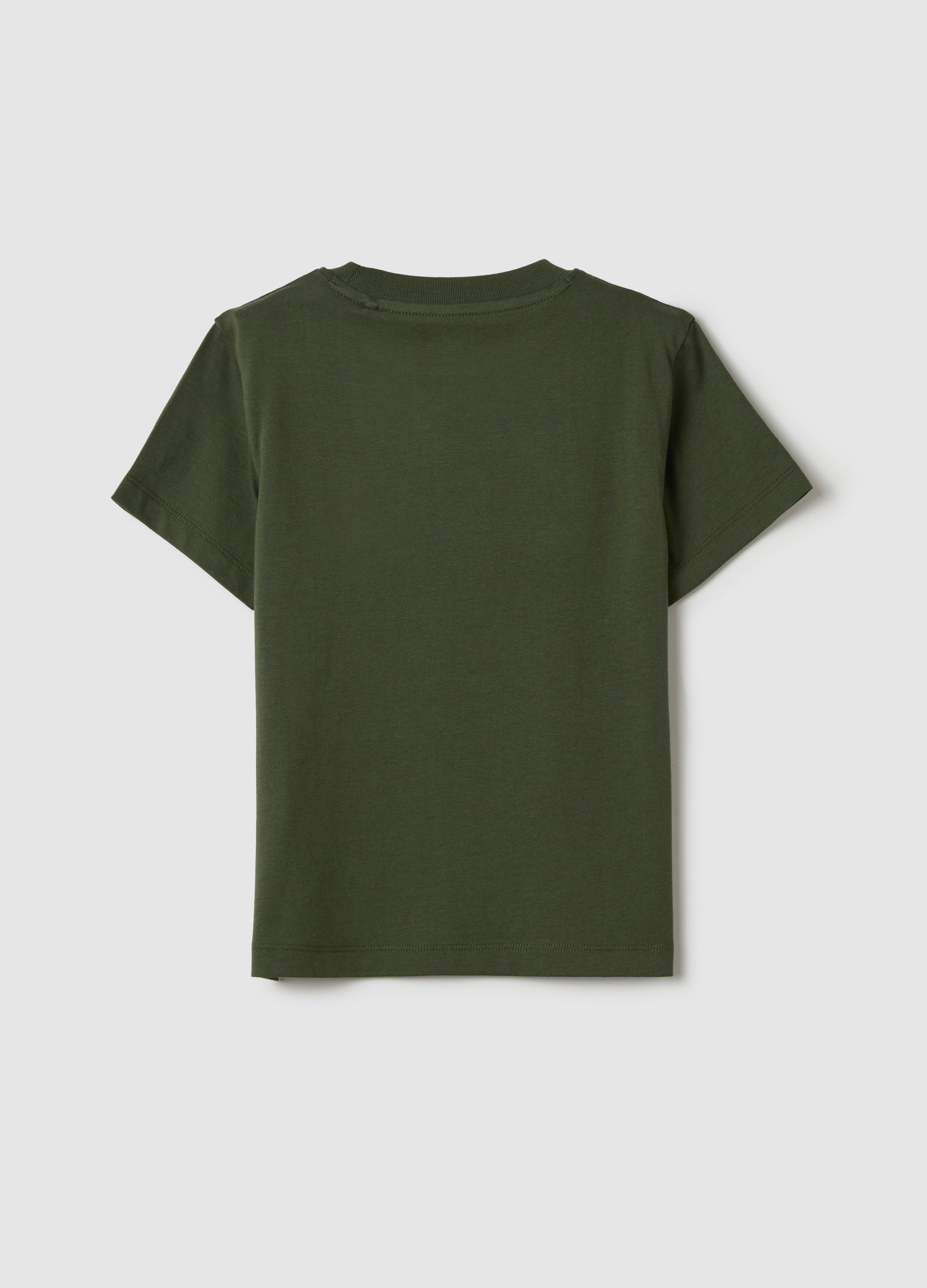 Ovs Cotton T-Shirt With Print
