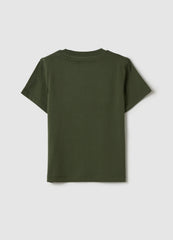 Ovs Cotton T-Shirt With Print