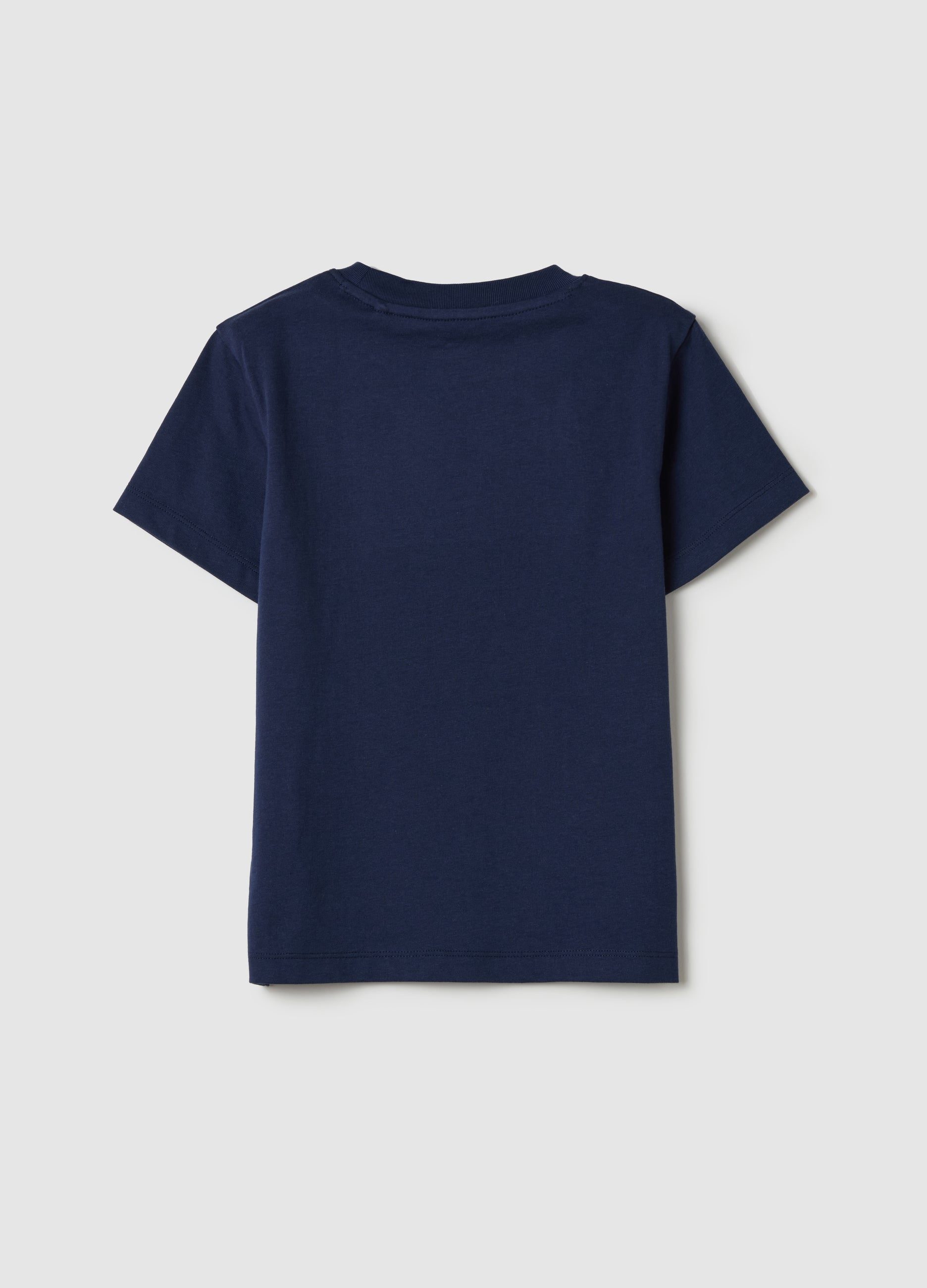 Ovs Cotton T-Shirt With Print