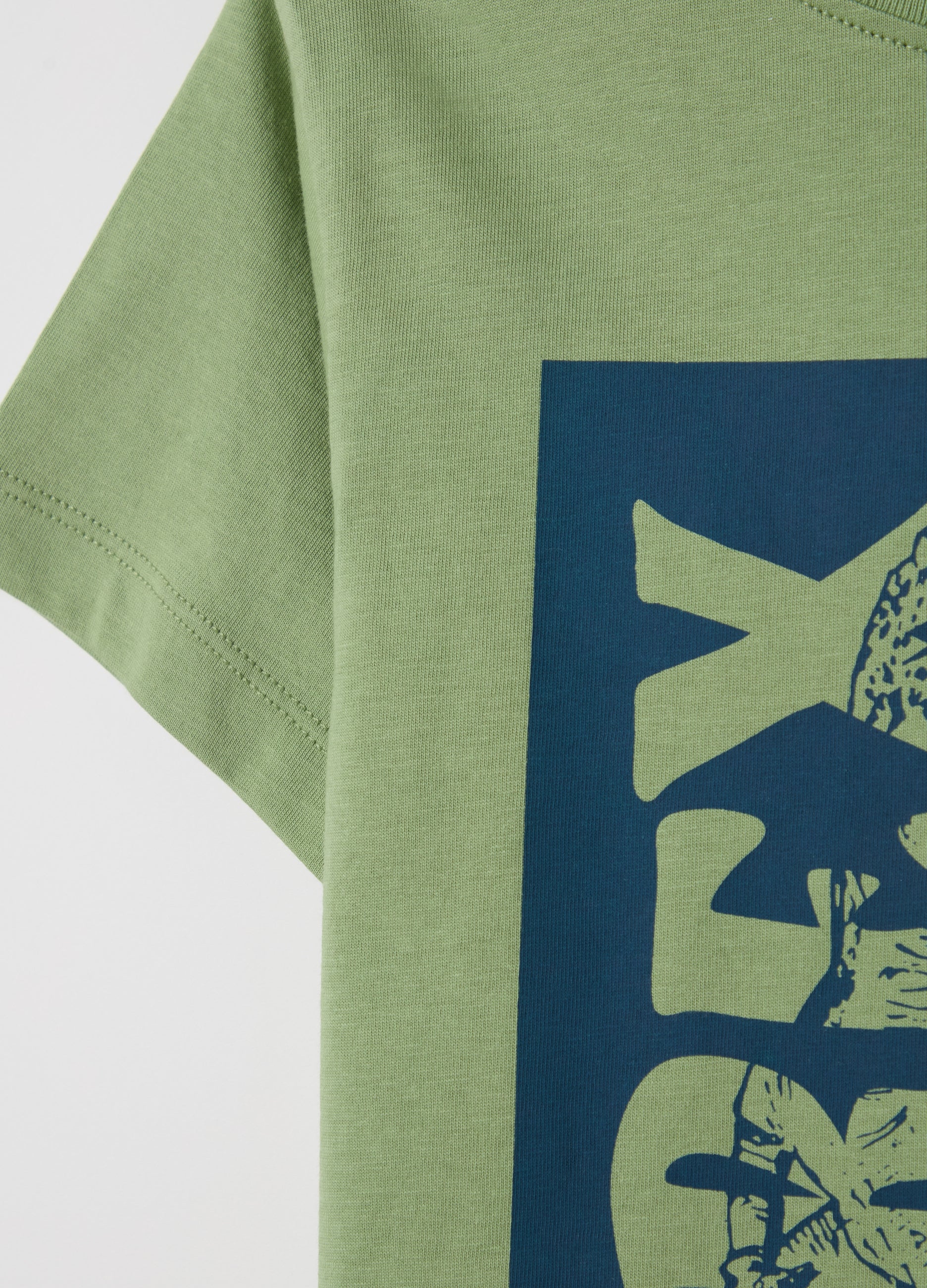 Cotton T-Shirt With Print