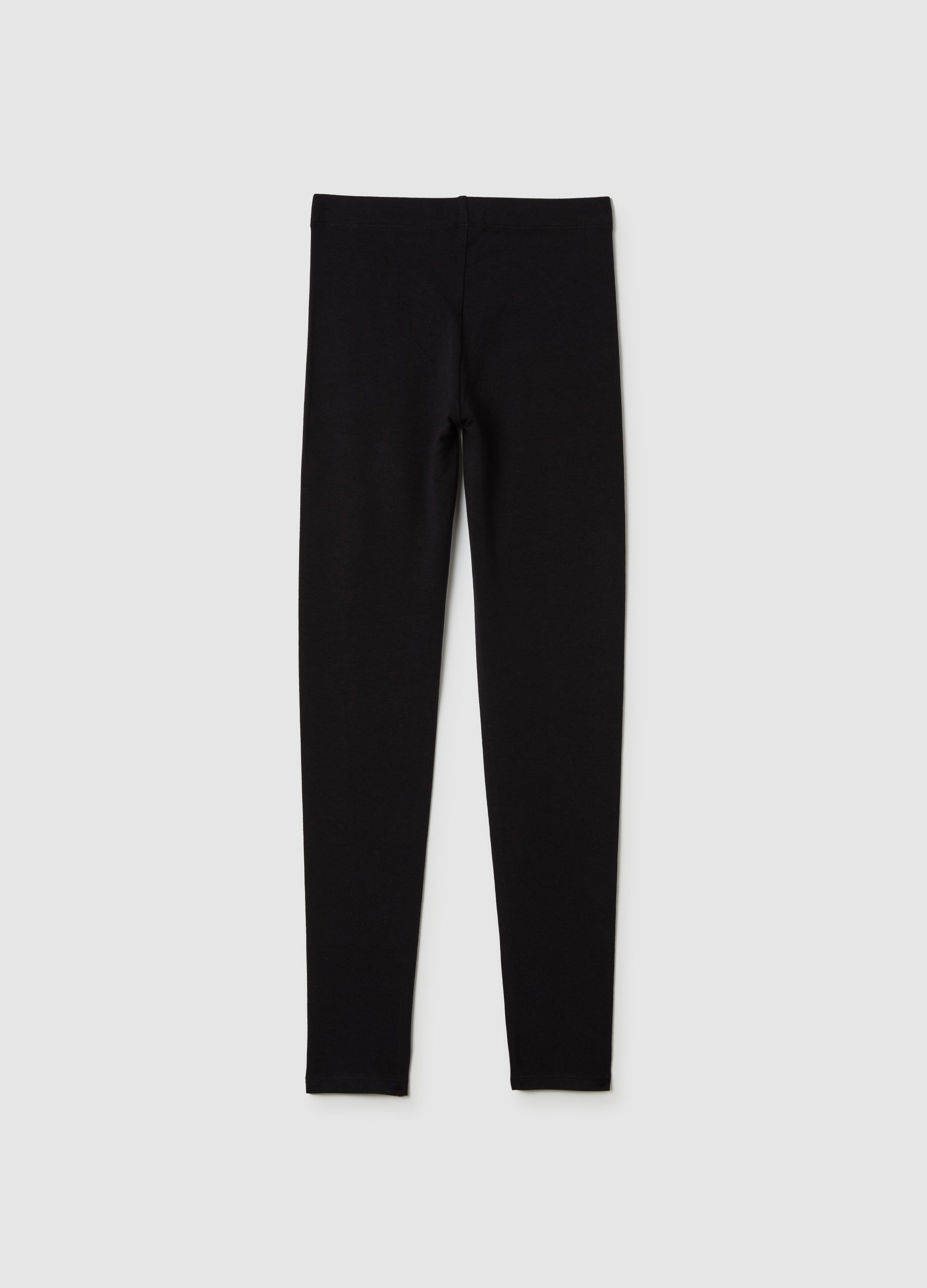 Ovs Printed Stretch Cotton Leggings