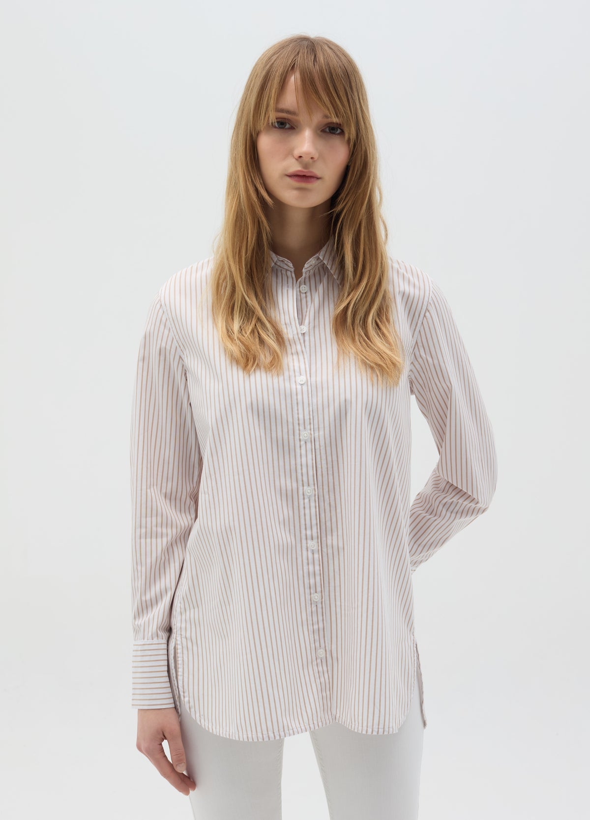 Ovs Striped Cotton Shirt
