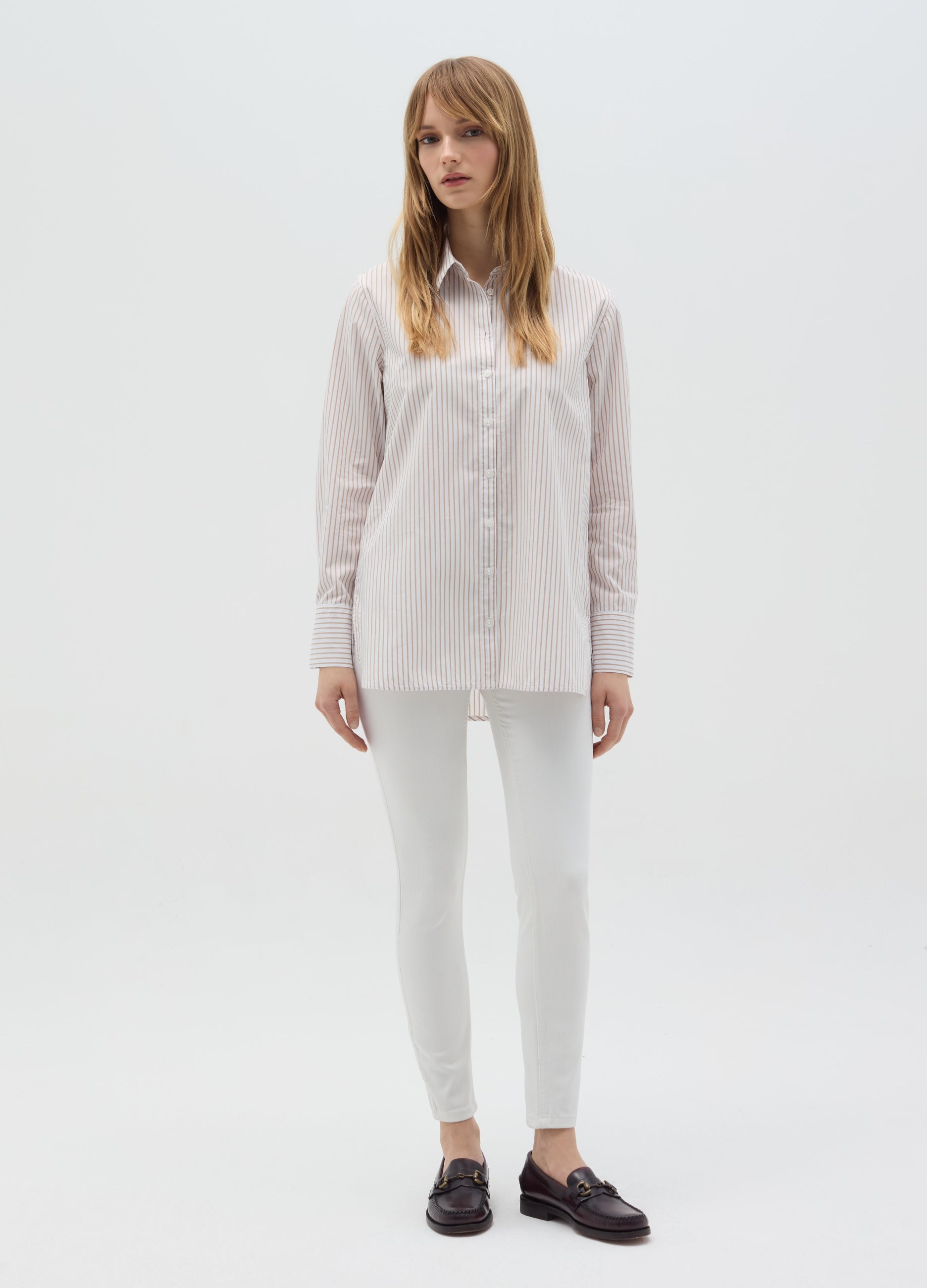 Ovs Striped Cotton Shirt