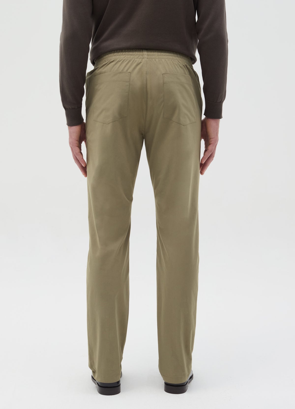 Chino Joggers In Cotton