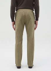 Chino Joggers In Cotton