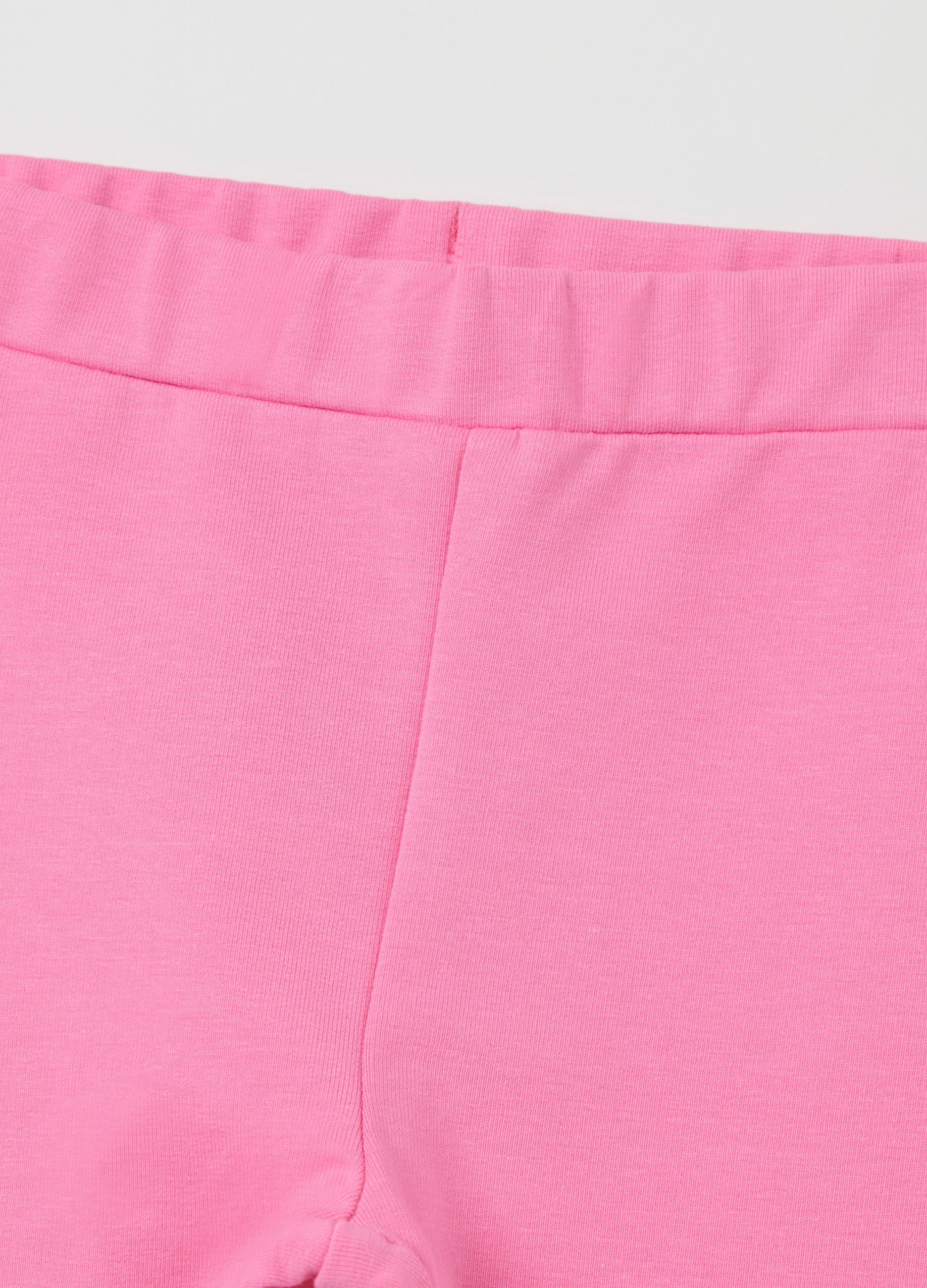 Ovs Stretch Cotton Jogging Set With Minnie Mouse Print