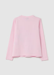 Ovs Long-Sleeved T-Shirt With Stitch Print