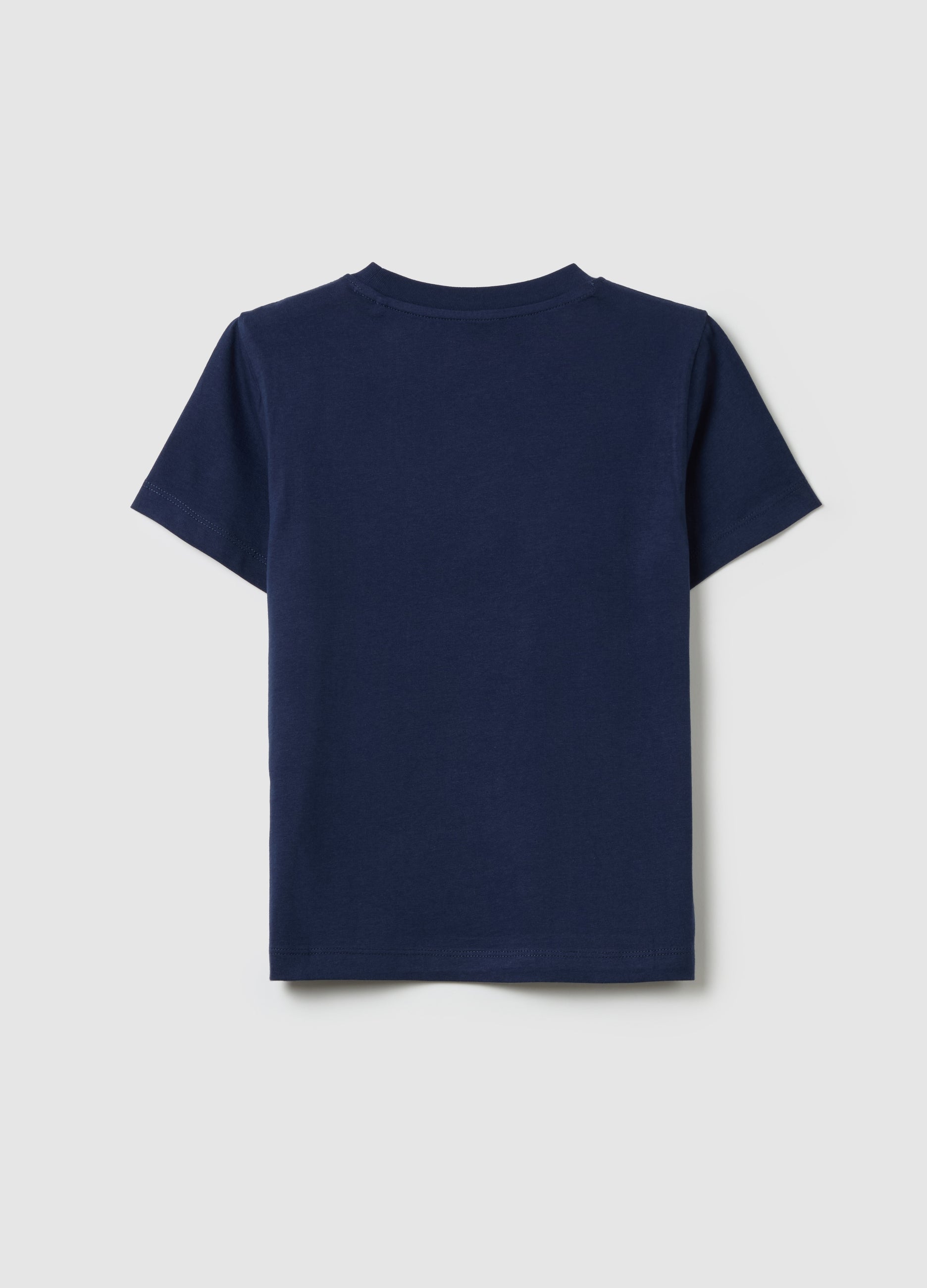 Ovs Cotton T-Shirt With Print