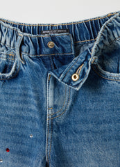 Ovs Wide-Leg Jeans With Diamantés