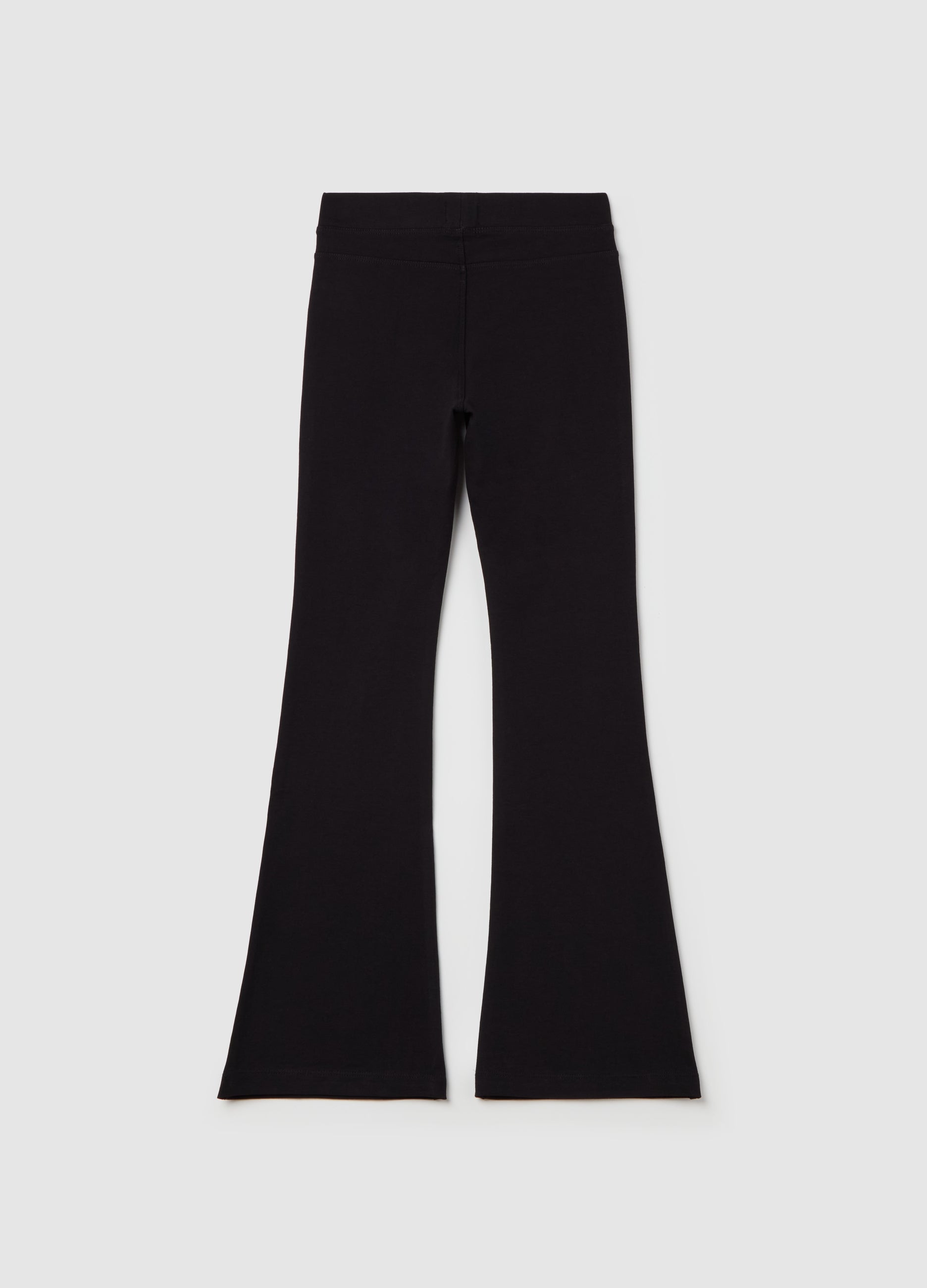 Ovs Flare-Fit Treggings In Stretch Cotton
