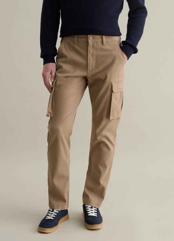 Ovs Cargo Trousers In Piquet