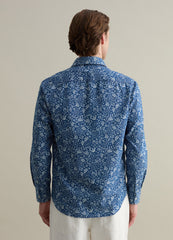 Ovs Cotton Shirt With Paisley Print