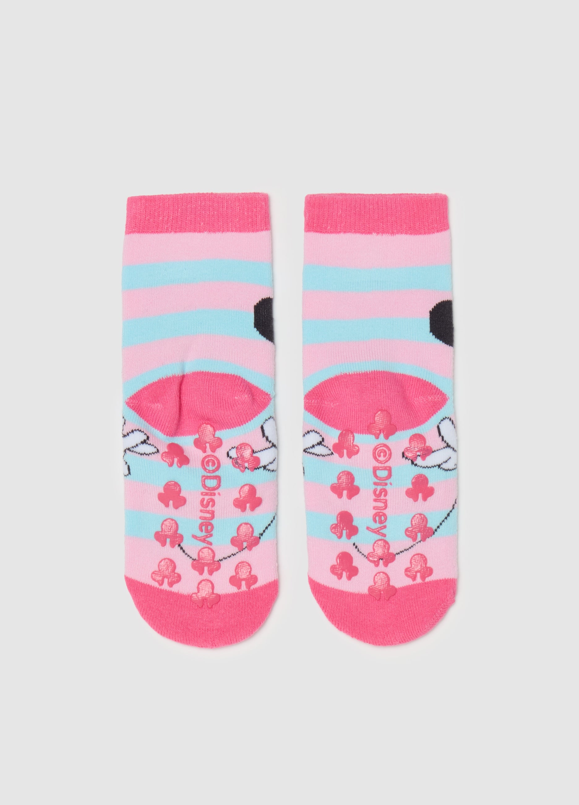 Ovs Slipper Socks With Minnie Mouse Design