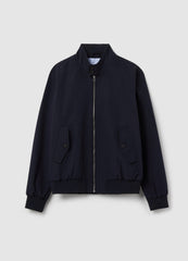 Ovs Full-Zip Bomber Jacket With High Neck