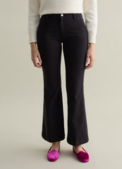 Ovs Flare-Fit Chino Trousers In Twill