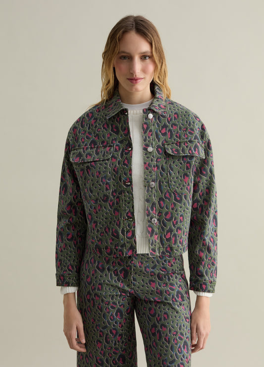 ANIMAL PRINT SHACKET