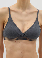 The Triangle Stretch Cotton Soft Triangle Bra