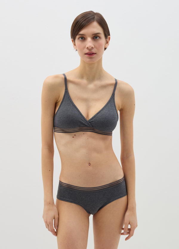 Ovs The Triangle Stretch Cotton Soft Triangle Bra