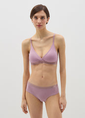 The Triangle Stretch Cotton Soft Triangle Bra