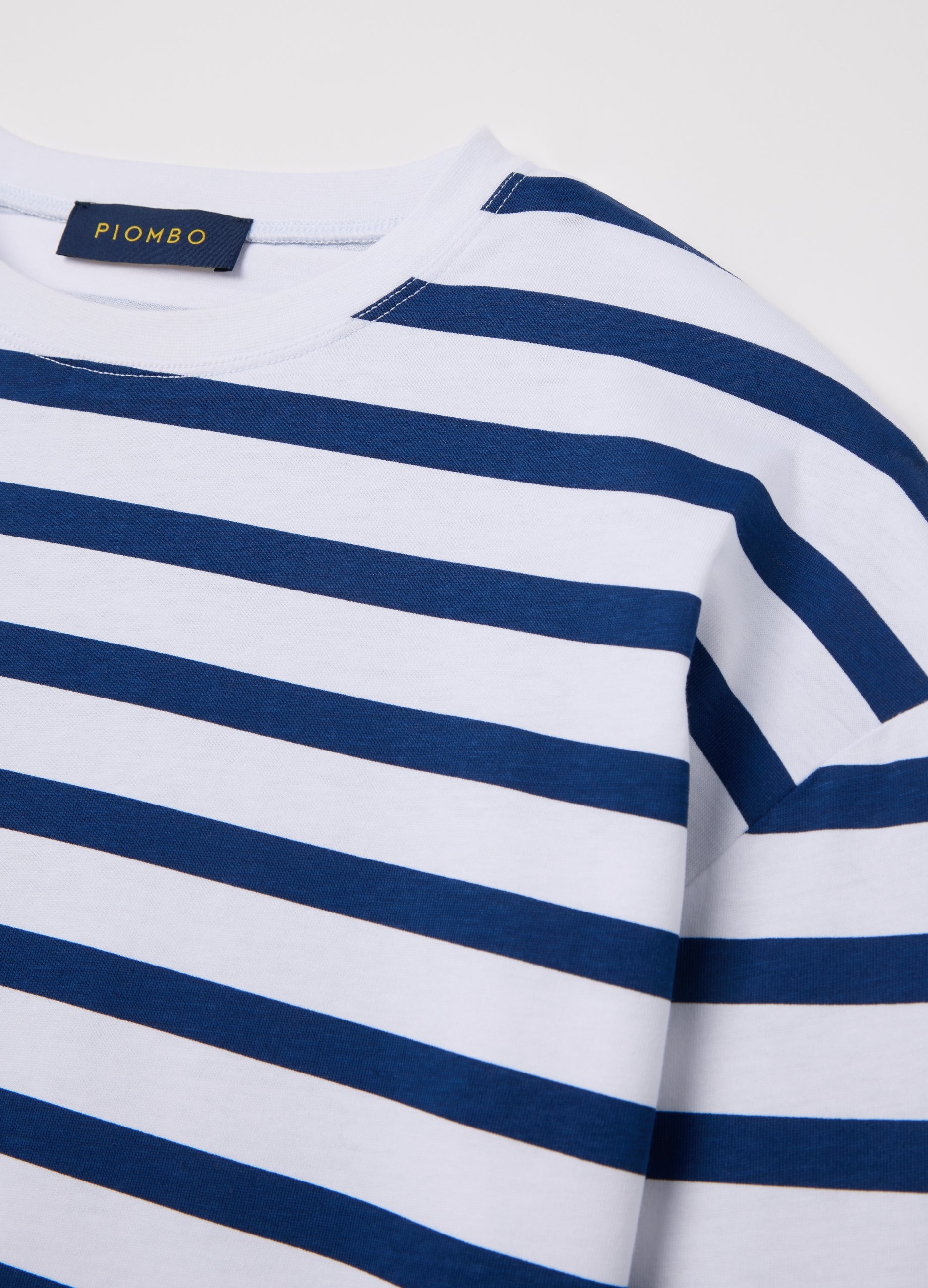 Ovs Boxy-Fit Striped T-Shirt