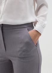 Ovs Crop Trousers With Folds