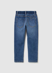 Ovs Denim Joggers With Drawstring