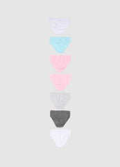 Ovs Seven-Pack Briefs In Cotton With Bow