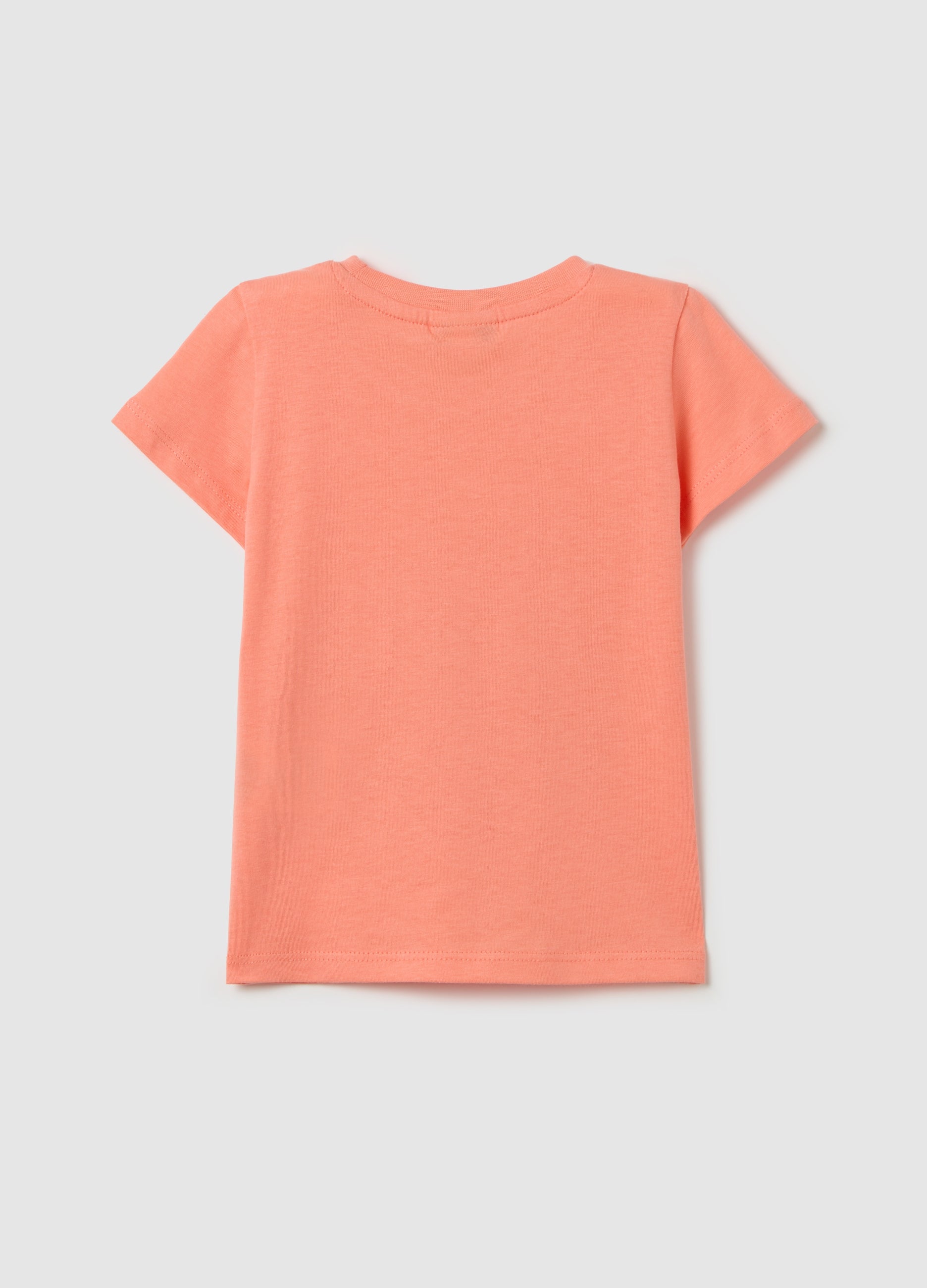 Ovs Cotton T-Shirt With Fruit Print