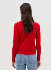 Ovs Cardigan With Round Neckline