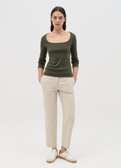 Ovs Slim-Fit Ankle-Length Trousers