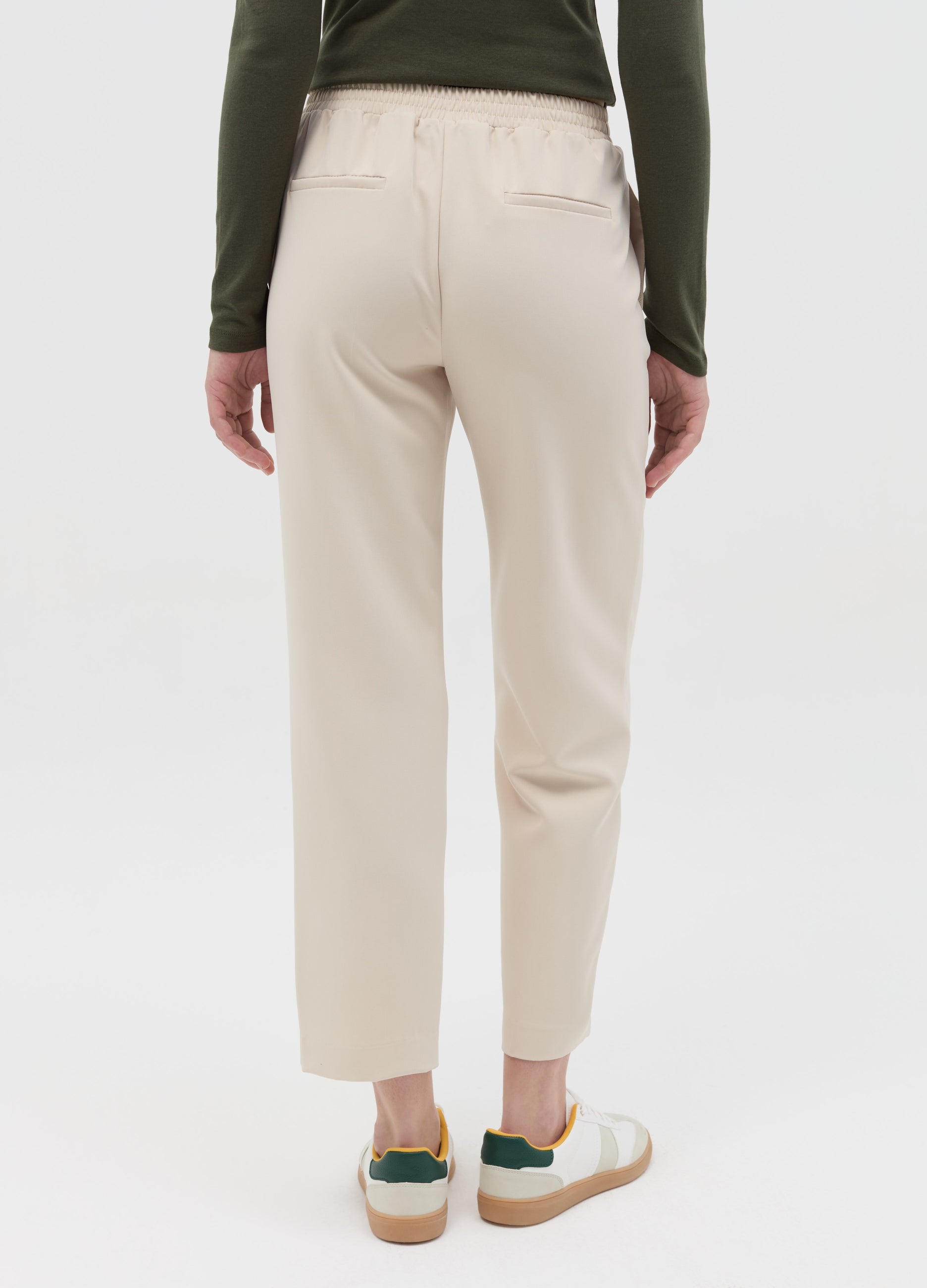 Ovs Slim-Fit Ankle-Length Trousers