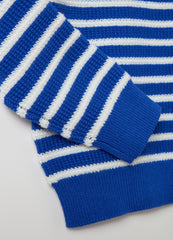 Ovs Cotton Pullover With Striped Pattern