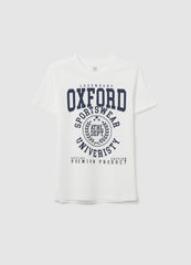 Ovs T-Shirt In Cotton With ''Sportswear University� Print