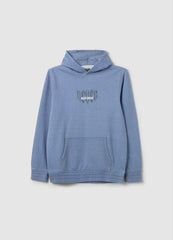 Ovs Hoodie With ''Never Back Down� Print