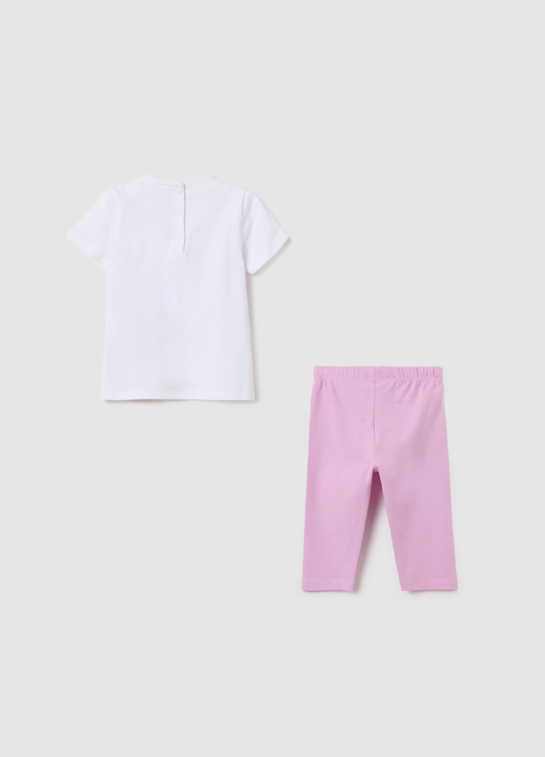 Ovs Jogging Set With Jerry Print And Studs